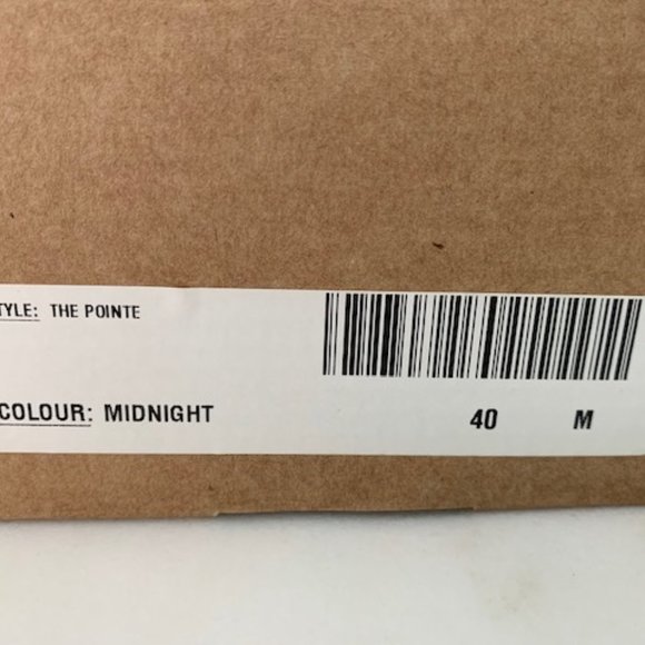 MARGAUX POINTE FLAT SHOES - MIDNIGHT NAVY SUEDE - Size 9.5. VGUC. - Picture 2 of 6